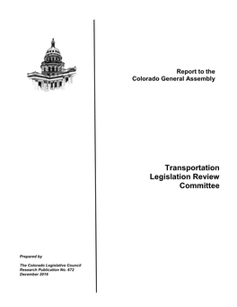 Transportation Legislation Review Committee