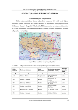 6. Molėtų Rajono Susisiekimo Sistema