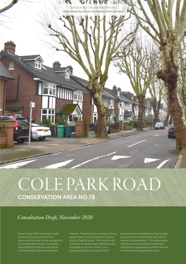 Cole Park Road Conservation Area No.78