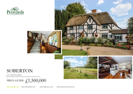 Soberton Hampshire Price Guide £1,500,000