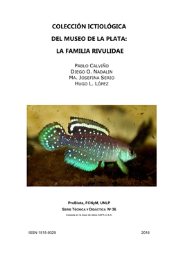 La Familia Rivulidae