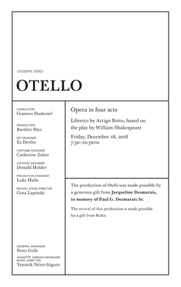 12-28-2018 Otello Eve.Indd