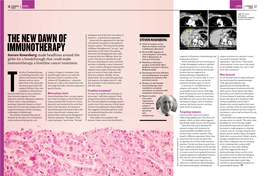 The New Dawn of Immunotherapy