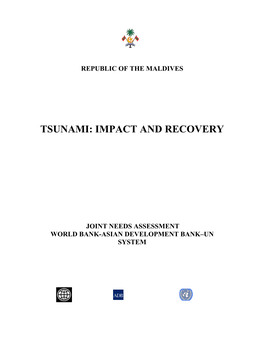 Tsunami: Impact and Recovery