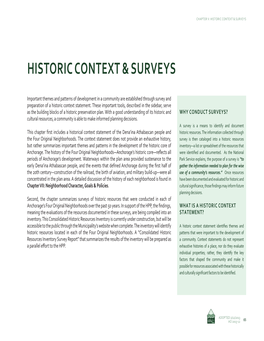 Historic Context & Surveys