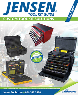 Tool Kit Guide Custom Tool Kit Solutions 2017-2018