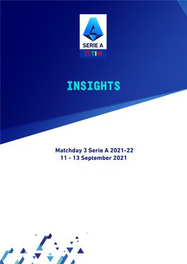 Libro P Partite Insights Giornata