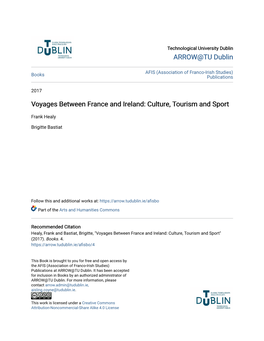 Voyages Between France and Ireland: Culture, Tourism and Sport
