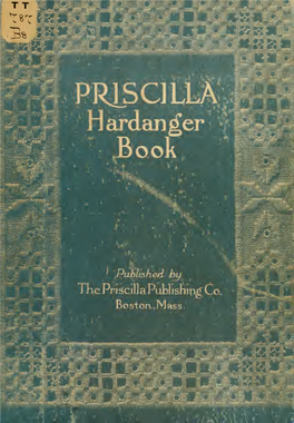 The Priscilla Hardanger Book; a Collection of Beautiful Designs In