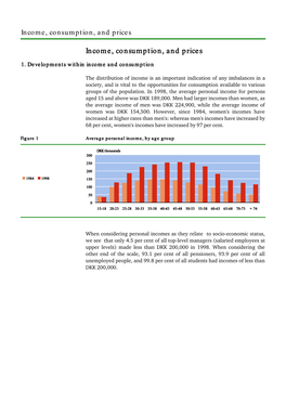 Statistical Yearbook 2000 Income, Consumption and Prices Table 216 Total Family Income, by Type of Dwelling 1998