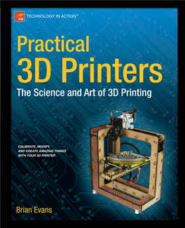 Practical 3D Printers: the Science and Art of 3D Printing