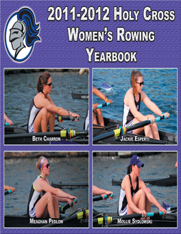 2011-2012 Women's Rowing.Indd