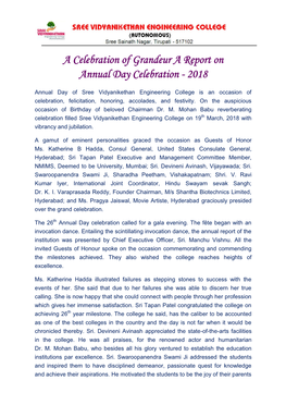 Annual Day Celebrations