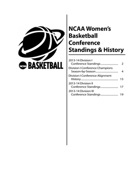 NCAA Women's Basketball Conference Standings & History