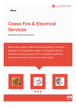 Cease Fire & Electrical Services