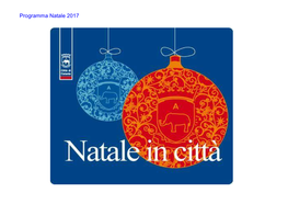 Programma Natale 2017