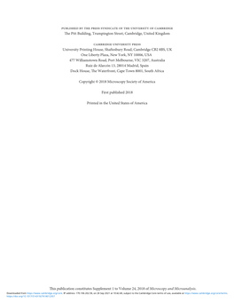 Published by the Press Syndicate of the University of Cambridge the Pitt Building, Trumpington Street, Cambridge, United Kingdom