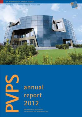 Pvps Annual Report 2012