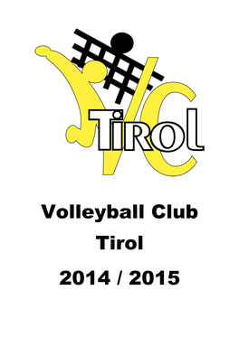 Volleyball Club Tirol 2014 / 2015