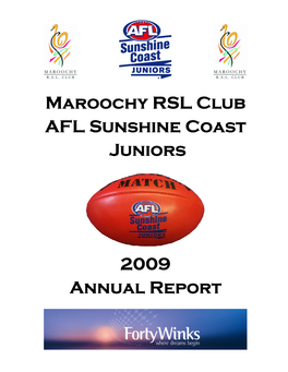 Afl Sunshine Coast Incorporated 2009 Affiliated Clubs
