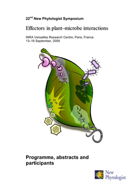 Effectors in Plant–Microbe Interactions