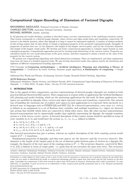 Compositional Upper-Bounding of Diameters of Factored Digraphs