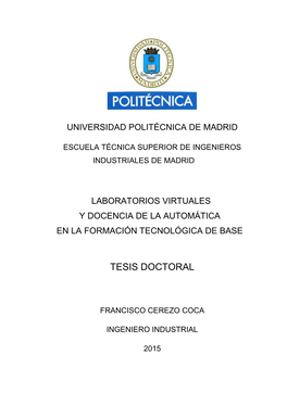 Tesis Doctoral