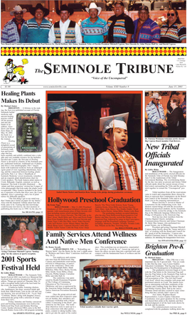 Deadlines Seminole Tribune