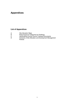 Draft SADM Policies Appendix A