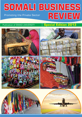 SOMALI BUSINESS REVIEW Special Edition 2013