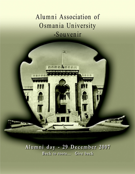 Alumni Association of Osmania University -Souvenir