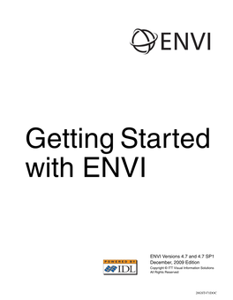 Getting Started in ENVI