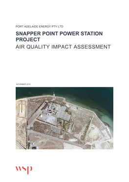 Snapper Point Power Station Project Air Quality Impact Assessment