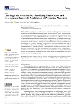 Limiting Ship Accidents by Identifying Their Causes and Determining Barriers to Application of Preventive Measures