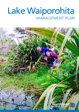 Lake Waiporohita MANAGEMENT PLAN CONTENTS