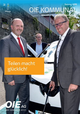 OIE KOMMUNAL Sommer 2019 OIE KOMMUNAL Sommer 2019 3 Ecarsharing Procedere Und Link Zur Reg