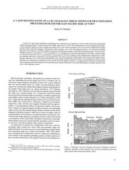 6. 1-Atm Melting Study of a Leg 142 Basalt