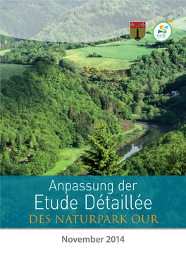 Etude Détaillée Zur Erweiterung Des Naturpark