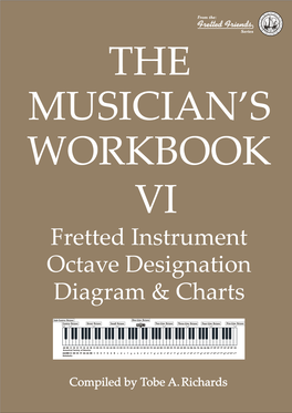 Fretted Instrument Octave Designation Diagram & Charts