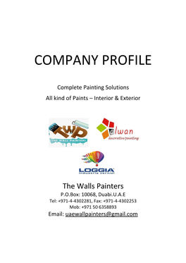 Company Profile