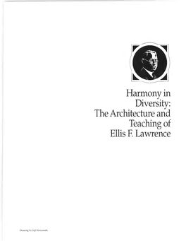 View / Open Harmony in Diversity the Architecture and Teaching of Ellis F