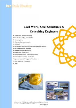 Civil Work, Steel Structures & Consulting Engineers