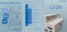 CA-270(Hba1c) Brochure