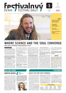 Where Science and the Soul Converge