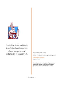 On-Shore Power Supply Feasibility Study and Cost-Benefit Analysis