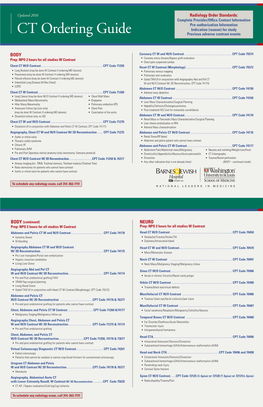 CT Ordering Guide Previous Adverse Contrast Events