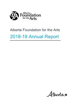 2018-19 Annual Report