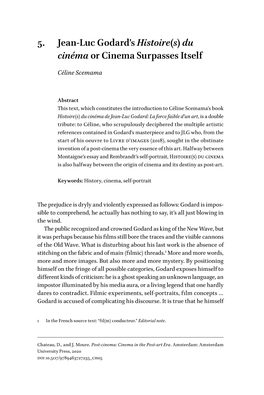 5. Jean-Luc Godard's Histoire(S) Du Cinéma Or Cinema Surpasses Itself