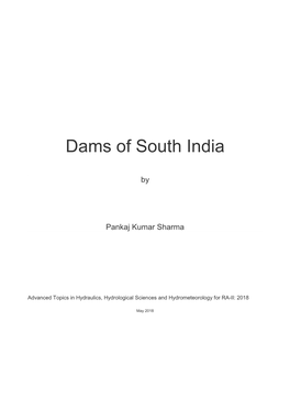 Dams of South India