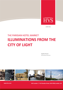 Parisian Hotel Market Illuminations from the City of Light